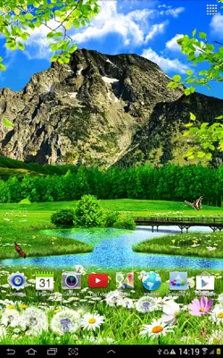 Summer Landscape Live Wallpaper android App screenshot 0